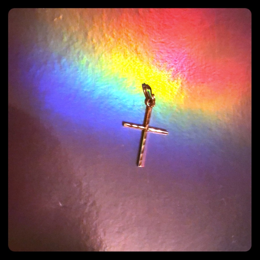 Gold cross